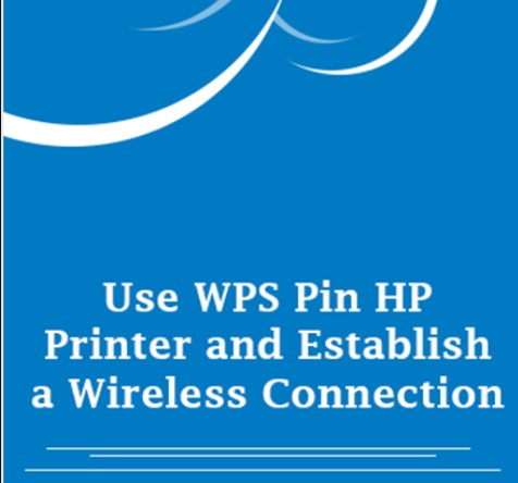 HP Printer WPS PIN