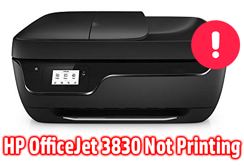HP OfficeJet 3830 Not Printing